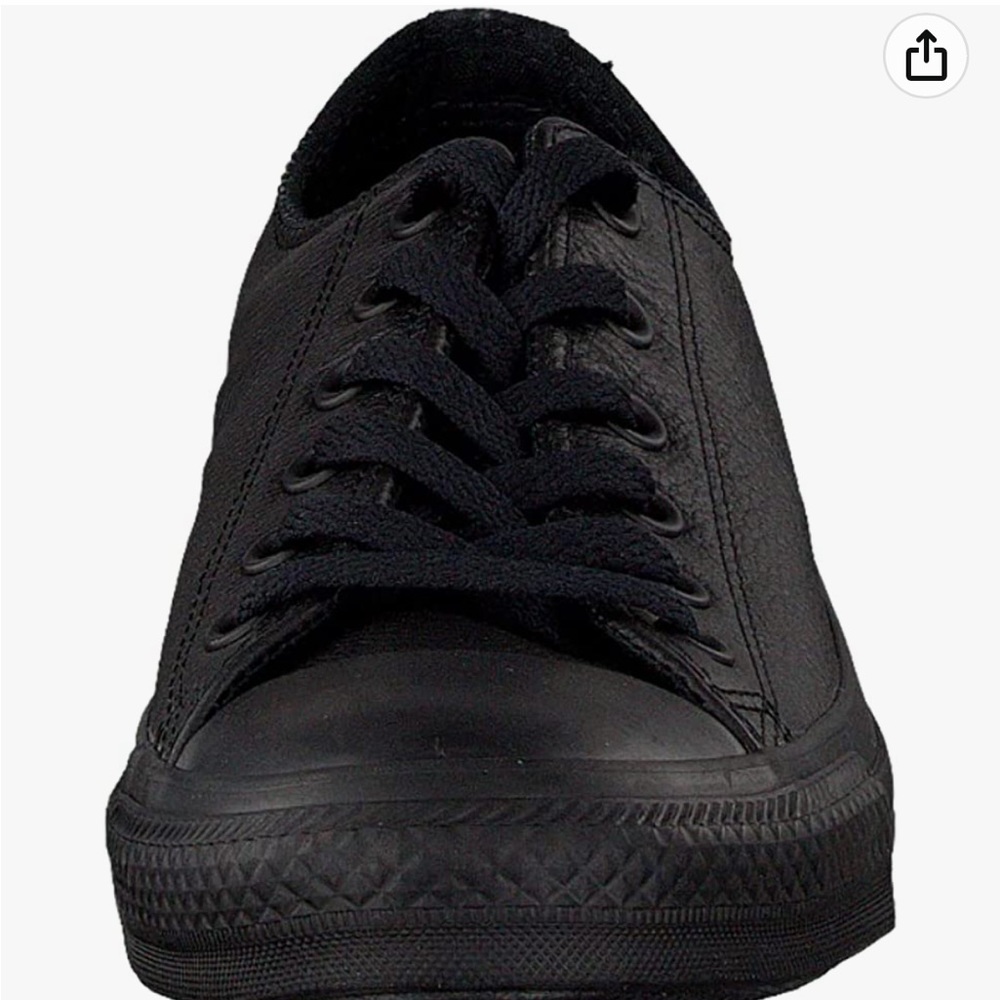 NWOB- Converse all stars new leather low cut/ profile sneakers size 7.5 - Picture 7 of 13